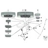 Éclairage intérieur du coffre - Pièce d'origine BMW 63316962039