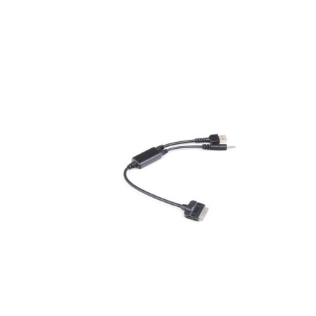 Câble adaptateur pour iPod / iPhone - Pièce d'origine BMW 61120440796