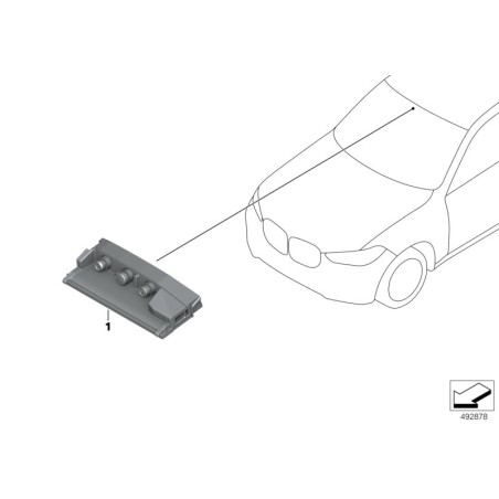 Caméra Kafas - Pièce d'origine BMW 66519871906