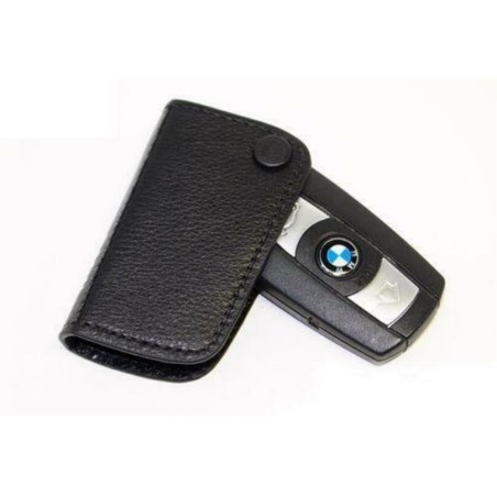 Étui de protection en cuir pour clé de voiture - Pièce d'origine BMW 51210414778