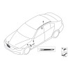 Calandre gauche - Pièce d'origine BMW 51138056411 Calandre gauche - Pièce d'origine BMW 51138056411