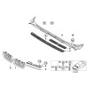 Calandre gauche - Pièce d'origine BMW 51138125811 Calandre gauche - Pièce d'origine BMW 51138125811