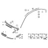 Calandre gauche - Pièce d'origine BMW 51138208683 Calandre gauche - Pièce d'origine BMW 51138208683