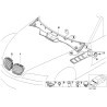 Calandre gauche - Pièce d'origine BMW 51138397503 Calandre gauche - Pièce d'origine BMW 51138397503