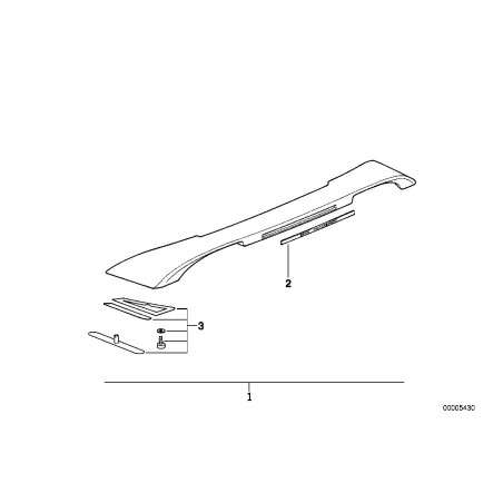 Étiquette - Pièce d'origine BMW 51712258239