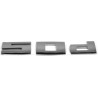 Étiquette autocollante en chrome avec badge et emblème - Pièce d'origine BMW 51148059011 Étiquette autocollante en chrome avec badge et emblème - Pièce d'origine BMW 51148059011