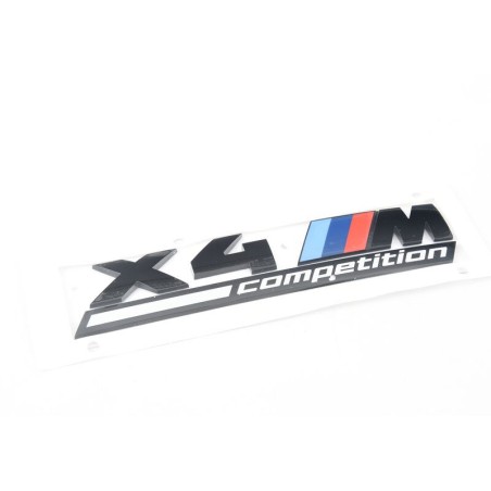 Étiquette X4 M Competition - Pièce d'origine BMW 51148077611