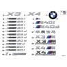 Étiquette X4 M Competition - Pièce d'origine BMW 51148077611 Étiquette X4 M Competition - Pièce d'origine BMW 51148077611