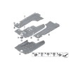 Protection latérale de soubassement - Pièce d'origine BMW 51757193498