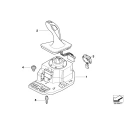Poignée de sélecteur de vitesse de transmission automatique LCI - Pièce d'origine BMW 61319208272