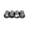 Ensemble de garnitures de sortie d'échappement LCI Black Chrome - Pièce d'origine BMW 4x18308047194 Ensemble de garnitures de sortie d'échappement LCI Black Chrome - Pièce d'origine BMW 4x18308047194