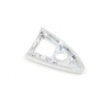 Cache de verrouillage de console centrale LCI avec bouton en chrome - Pièce d'origine BMW 51169277349/51169277351 Cache de verrouillage de console centrale LCI avec bouton en chrome - Pièce d'origine BMW 51169277349/51169277351