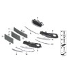Grille de fermeture du feu antibrouillard LCI côté droit O/S - Pièce d'origine BMW 51117396886 Grille de fermeture du feu antibrouillard LCI côté droit O/S - Pièce d'origine BMW 51117396886