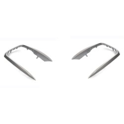 Ensemble de couvercles de grille de feux antibrouillard de pare-chocs avant LCI - Pièce d'origine BMW 51118068605/51118068606