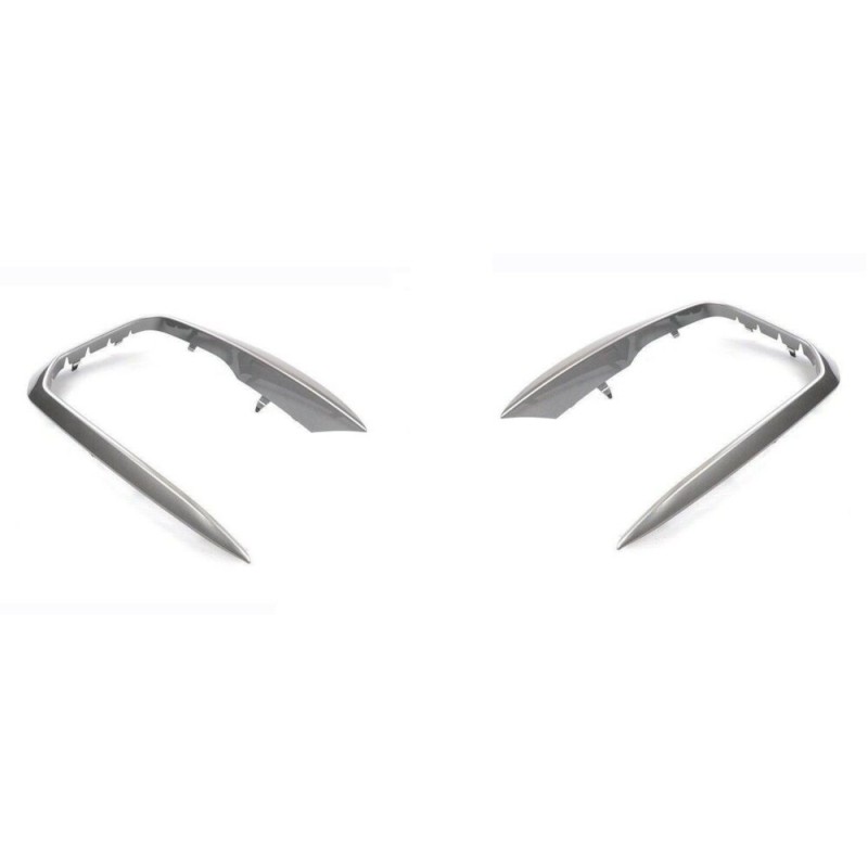 Ensemble de couvercles de grille de feux antibrouillard de pare-chocs avant LCI - Pièce d'origine BMW 51118068605/51118068606