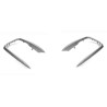 Ensemble de couvercles de grille de feux antibrouillard de pare-chocs avant LCI - Pièce d'origine BMW 51118068605/51118068606 Ensemble de couvercles de grille de feux antibrouillard de pare-chocs avant LCI - Pièce d'origine BMW 51118068605/51118068606