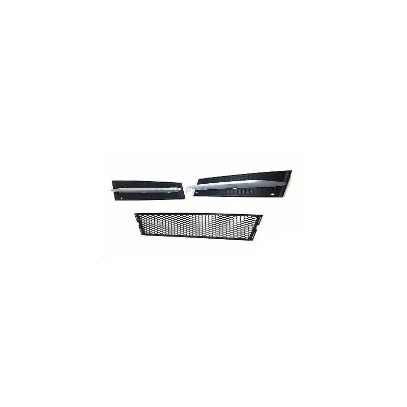 Ensemble de grilles inférieures de pare-chocs avant LCI - Pièce d'origine BMW 7227889