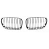 Ensemble de calandre centrale avant LCI chromée - Pièce d'origine BMW 51137179655/51137179656