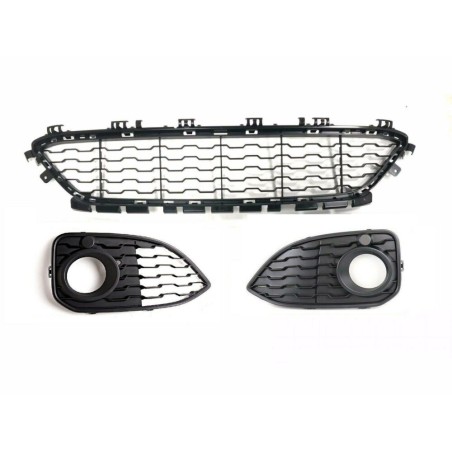 Ensemble de grille inférieure de pare-chocs avant M Sport LCI - Pièce d'origine BMW 51118060281