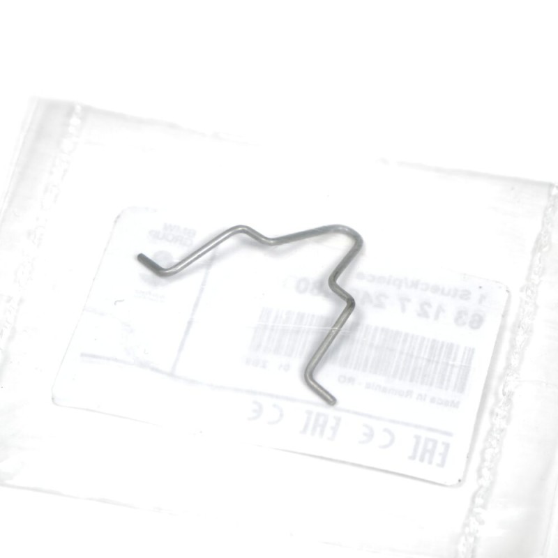 Clip de ressort de couvercle d'ampoule de phare LCI - Pièce d'origine BMW 63127246480