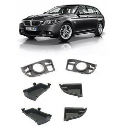Ensemble de grille de pare-chocs avant LCI M Sport avec plaques - Pièce d'origine BMW 51118059002