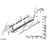 LCI Non LCI Moulure de seuil gauche apprêtée - Pièce d'origine BMW 51778067687