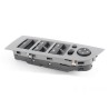 Interrupteur de vitre électrique gris LCI assemblage LHD - Pièce d'origine BMW 61319217366 Interrupteur de vitre électrique gris LCI assemblage LHD - Pièce d'origine BMW 61319217366