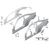 LCI Film de protection pour doublure d'aile de roue gauche - Pièce d'origine BMW 51148065959 LCI Film de protection pour doublure d'aile de roue gauche - Pièce d'origine BMW 51148065959