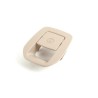 Housse de fixation Isofix arrière en cuir Oyster pour siège arrière LCI - Pièce d'origine BMW 52207262794 Housse de fixation Isofix arrière en cuir Oyster pour siège arrière LCI - Pièce d'origine BMW 52207262794