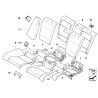Housse de fixation Isofix arrière en cuir Oyster pour siège arrière LCI - Pièce d'origine BMW 52207262794 Housse de fixation Isofix arrière en cuir Oyster pour siège arrière LCI - Pièce d'origine BMW 52207262794