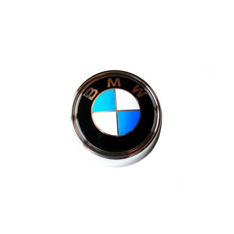 Insigne de logo de coffre arrière LCI avec base - Pièce d'origine BMW 51147336450 Insigne de logo de coffre arrière LCI avec base - Pièce d'origine BMW 51147336450