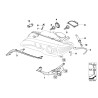 Bande de couverture supérieure de phare droit LCI - Pièce d'origine BMW 63126934752 Bande de couverture supérieure de phare droit LCI - Pièce d'origine BMW 63126934752