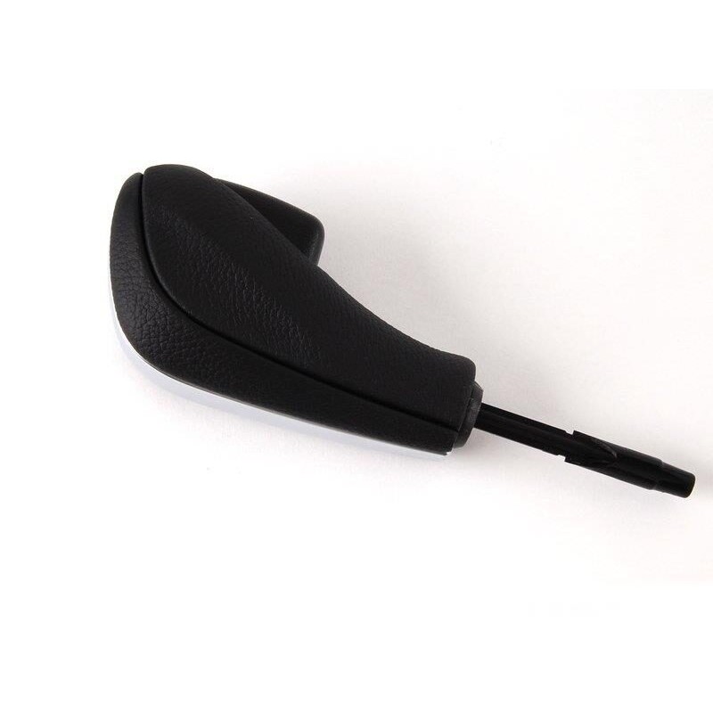 Pommeau de levier de vitesses automatique en cuir chromé - Pièce d'origine BMW 25167570652