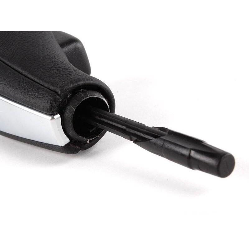 Pommeau de levier de vitesses automatique en cuir chromé - Pièce d'origine BMW 25167570652