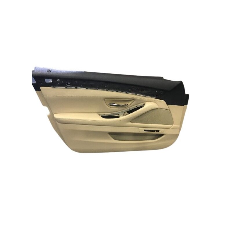 Panneau de porte en cuir avant gauche Veneto Beige - Pièce d'origine BMW 51417273049
