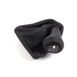 Pommeau de levier de vitesses en cuir 6 vitesses - Pièce d'origine BMW 25112283040