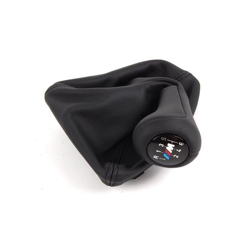 Pommeau de levier de vitesses en cuir 6 vitesses - Pièce d'origine BMW 25112283040