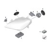 Module de lumière principale à LED - Pièce d'origine BMW 63117268672