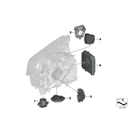 Module LED pour conduite diurne - Pièce d'origine BMW 63117440360