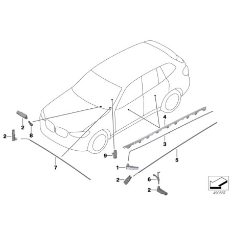 Module LED - Pièce d'origine BMW 63317941160