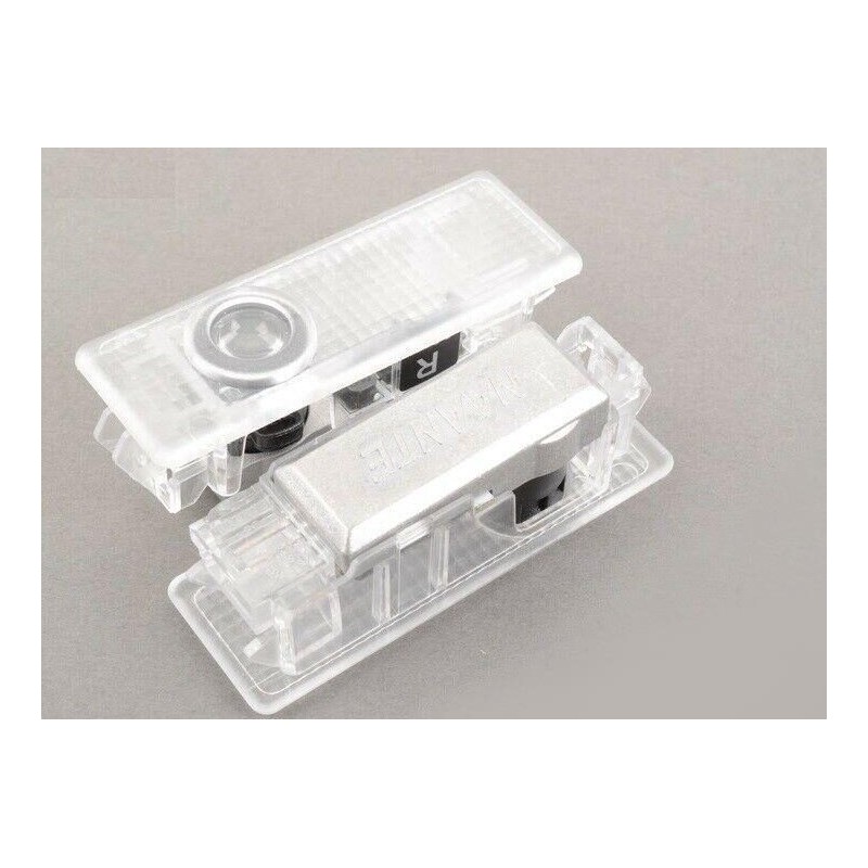 Kit de lumières de projection LED pour les flaques d'eau, ensemble gauche N/S droite O/S - Pièce d'origine BMW 63312414105.