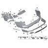 Feuille de protection gauche - Pièce d'origine BMW 51127441053 Feuille de protection gauche - Pièce d'origine BMW 51127441053