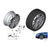 Roue en alliage léger à double rayon 662M - 18" - Pièce d'origine BMW 36118093405