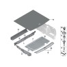 Protection de seuil de chargement - Pièce d'origine BMW 51477413689