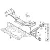 Bras de suspension inférieur gauche - Pièce d'origine BMW 31122341297
