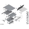 Tapis de sol du compartiment à bagages - Pièce d'origine BMW 51477373562