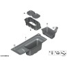 Plateau d'indentation du compartiment à bagages - Pièce d'origine BMW 51477222132