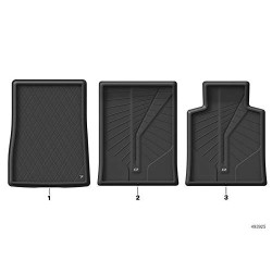 Compartiment à bagages M - Pièce d'origine BMW 51472365435