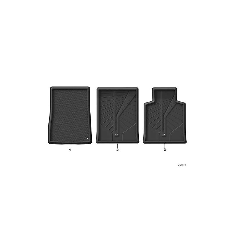 Compartiment à bagages M - Pièce d'origine BMW 51472365435