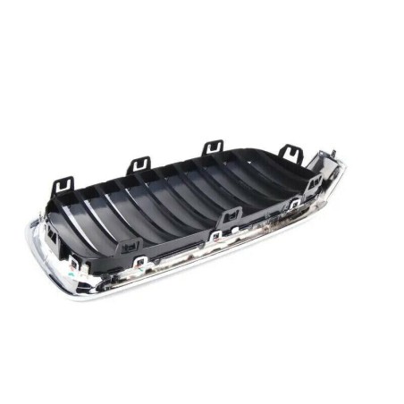 Ensemble de grilles de rein de la ligne de luxe, côté gauche et côté droit - Pièce d'origine BMW 51137263481/51137263482.